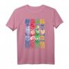 DC Justice League Stripped - Dunkles, offizielles Lizenz-T-Shirt für Superhelden-Fans