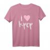 I Love Kpop Tshirt - Lustiges K-Pop T-Shirt Korea Musik Geschenk für Männer, Frauen & Kinder - Perfektes Geburtstags- und Weihnachtsgeschenk