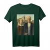 American Gothic by Grant-Wood | Pop Art T-Shirt – Berühmtes Kunstwerk im stylischen Design
