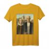 American Gothic by Grant-Wood | Pop Art T-Shirt – Berühmtes Kunstwerk im stylischen Design