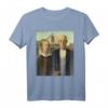 American Gothic by Grant-Wood | Pop Art T-Shirt – Berühmtes Kunstwerk im stylischen Design