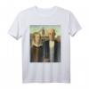 American Gothic by Grant-Wood | Pop Art T-Shirt – Berühmtes Kunstwerk im stylischen Design