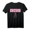 K-Pop Periodic Table T-Shirt mit Hand Herz Symbol – Perfektes Geschenk für Fans von K-Pop, Wissenschaft und Koreanischer Kultur