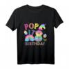 Kinder 8. Geburtstag Pop-It T-Shirt für Mädchen - Buntes Regenbogen & Einhorn Design für Pop-It Partys & Überraschungsgeschenk