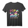 Kinder 8. Geburtstag Pop-It T-Shirt für Mädchen - Buntes Regenbogen & Einhorn Design für Pop-It Partys & Überraschungsgeschenk