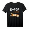 Kpop and Chill T-Shirt mit niedlichem Fennec-Fuchs – Perfekt für K-Pop Fans und Tierliebhaber
