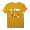 Kpop and Chill T-Shirt mit niedlichem Fennec-Fuchs – Perfekt für K-Pop Fans und Tierliebhaber