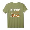 Kpop and Chill T-Shirt mit niedlichem Fennec-Fuchs – Perfekt für K-Pop Fans und Tierliebhaber