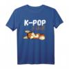 Kpop and Chill T-Shirt mit niedlichem Fennec-Fuchs – Perfekt für K-Pop Fans und Tierliebhaber