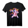 Pop It Fidget Einhorn mit Zappelspielzeug Dabbing - Lustiges Kinder T-Shirt als Geschenkidee zu Geburtstag & Weihnachten