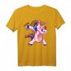 Pop It Fidget Einhorn mit Zappelspielzeug Dabbing - Lustiges Kinder T-Shirt als Geschenkidee zu Geburtstag & Weihnachten