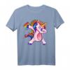 Pop It Fidget Einhorn mit Zappelspielzeug Dabbing - Lustiges Kinder T-Shirt als Geschenkidee zu Geburtstag & Weihnachten