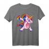 Pop It Fidget Einhorn mit Zappelspielzeug Dabbing - Lustiges Kinder T-Shirt als Geschenkidee zu Geburtstag & Weihnachten