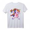 Pop It Fidget Einhorn mit Zappelspielzeug Dabbing - Lustiges Kinder T-Shirt als Geschenkidee zu Geburtstag & Weihnachten