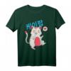 Cute Korean K-Pop Cat Graphic Kawaii Teen Girls T-Shirt – Perfekt für Katzen- und K-Pop-Fans