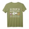 Herren K-Pop & Boba Papa T-Shirt - Lustiges Bubble Tea Fan Shirt für K-Pop & Boba Liebhaber, Coole Geschenkidee