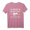 Herren K-Pop & Boba Papa T-Shirt - Lustiges Bubble Tea Fan Shirt für K-Pop & Boba Liebhaber, Coole Geschenkidee