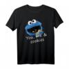 US Sesame Street Cookie Monster You Me T-Shirt - Offizielles Lizenzprodukt für Fans & Kinder mit Popkultur-Ikonen