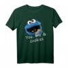 US Sesame Street Cookie Monster You Me T-Shirt - Offizielles Lizenzprodukt für Fans & Kinder mit Popkultur-Ikonen