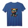 Pop Art Bear T-Shirt – Stilvolles Streetwear-Design mit Kunstmotiv, klassisch geschnitten, doppelt genähter Saum