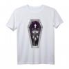Sarg Flash Tattoo T-Shirt – Pop Art Spooky Gothic Halloween Tee zum HapPanda für Horror- und Tattoo-Fans