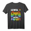 Level 9 Schalte Junge Mädchen frei Pop It - Lustiges Geburtstagsshirt für 9 Jahre alte Kinder, Familienfeier & Geschenkidee