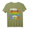 Level 9 Schalte Junge Mädchen frei Pop It - Lustiges Geburtstagsshirt für 9 Jahre alte Kinder, Familienfeier & Geschenkidee