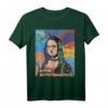 Pop Art Mona Lisa T-Shirt – Kunst, Pop Kultur & Leonardo da Vinci Geschenk für Kunstliebhaber, Lehrer & Studierende