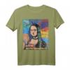 Pop Art Mona Lisa T-Shirt – Kunst, Pop Kultur & Leonardo da Vinci Geschenk für Kunstliebhaber, Lehrer & Studierende