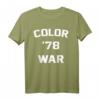 Color War '78 Funny Fear 1978 Street Pop Culture T-Shirt – Nostalgisches Sommercamp Erinnerungsstück & Geschenkidee für Fans