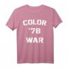 Color War '78 Funny Fear 1978 Street Pop Culture T-Shirt – Nostalgisches Sommercamp Erinnerungsstück & Geschenkidee für Fans