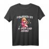 Powered by K-pop And Anime - Japan Korean Kpop Lovers Fans T-Shirt, Perfect for Fans of Music, Manga, Anime & Culture