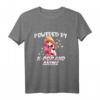 Powered by K-pop And Anime - Japan Korean Kpop Lovers Fans T-Shirt, Perfect for Fans of Music, Manga, Anime & Culture