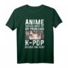 Kpop Anime Kawaii Korea Pop Musik T-Shirt mit Spruch – Perfektes Geschenk für K-Pop, Anime & Manga Fans