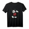 HapPanda Mickey Mouse T-Shirt - Geometric Body Foot Pop Design, Officially Licensed Disney Apparel