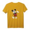 HapPanda Mickey Mouse T-Shirt - Geometric Body Foot Pop Design, Officially Licensed Disney Apparel