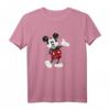HapPanda Mickey Mouse T-Shirt - Geometric Body Foot Pop Design, Officially Licensed Disney Apparel