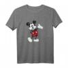 HapPanda Mickey Mouse T-Shirt - Geometric Body Foot Pop Design, Officially Licensed Disney Apparel