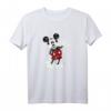 HapPanda Mickey Mouse T-Shirt - Geometric Body Foot Pop Design, Officially Licensed Disney Apparel