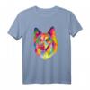Pop Art Shetland Sheepdog Hund T-Shirt für Hundehalter, Hundeliebhaber & Geschenkideen für Sheltie Fans – Für Frauen, Männer & Kinder