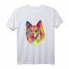 Pop Art Shetland Sheepdog Hund T-Shirt für Hundehalter, Hundeliebhaber & Geschenkideen für Sheltie Fans – Für Frauen, Männer & Kinder