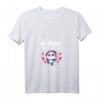 Damen T-Shirt mit Spruch 'Ich höre K-Pop und trinke Bubble Tea' - Lustiges Panda K-Pop Merchandise mit V-Ausschnitt