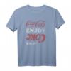 Coca-Cola Enjoy Upside Down Drink Logo T-Shirt für Fans - Soft Drink & Markenmode für Männer und Frauen