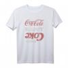 Coca-Cola Enjoy Upside Down Drink Logo T-Shirt für Fans - Soft Drink & Markenmode für Männer und Frauen
