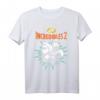 HapPanda Pixar Incredibles 2 Mr. And Mrs. Incredible Logo T-Shirt - Official Licensed Superhelden Fanartikel