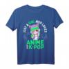 Nur Ein Mädchen Liebt Anime Und K-Pop Merch - Kawaii Mädchen T-Shirt für Otaku, Manga & Anime Fans, Perfekt als Geschenk