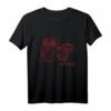Japanese Aesthetic Red Dragon Symbol Kanji Japan Tattoo Art T-Shirt - Unique Mythical Dragon Design for Culture Lovers and Art Enthusiasts