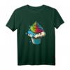 Pop Art Cupcake T-Shirt in buntem Design – Kreatives, farbenfrohes Mode-Statement für Kunst- und Food-Fans
