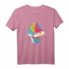 Pop Art Cupcake T-Shirt in buntem Design – Kreatives, farbenfrohes Mode-Statement für Kunst- und Food-Fans