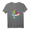 Pop Art Cupcake T-Shirt in buntem Design – Kreatives, farbenfrohes Mode-Statement für Kunst- und Food-Fans